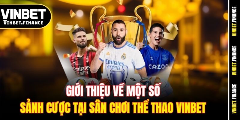 Giới thiệu về một số sảnh cược tại sân chơi thể thao Vinbet